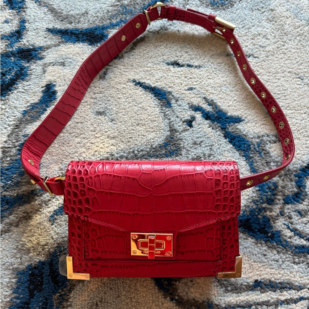 The Kooples Red crossbody bag. Brand new with dust bag.